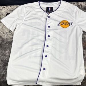 Lakers Button Up Shirt
